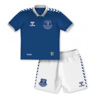 Everton Heimtrikotsatz Kinder 2023-24 Kurzarm (+ Kurze Hosen)